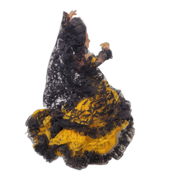 Vintage Marin Spanish Flamenco Dancer Doll Spain Global - Excellent condition - Picture 6 of 6